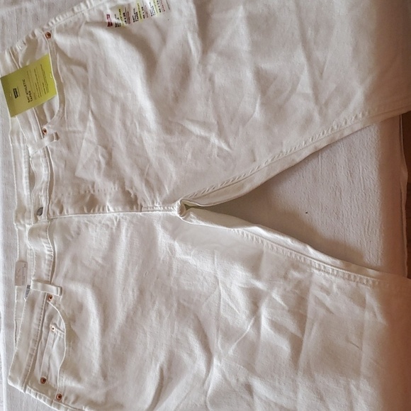 Levi's 541 Flex Athletic Taper Stretch White Sz. 46x28 Jeans - Picture 1 of 12